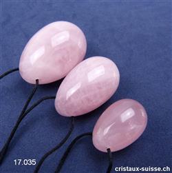 oeuf de yoni quartz rose chez cristaux-suisse.ch